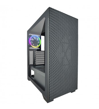 Gabinete Azza Hive CSAZ-450 Gaming Mid ATX - Negro