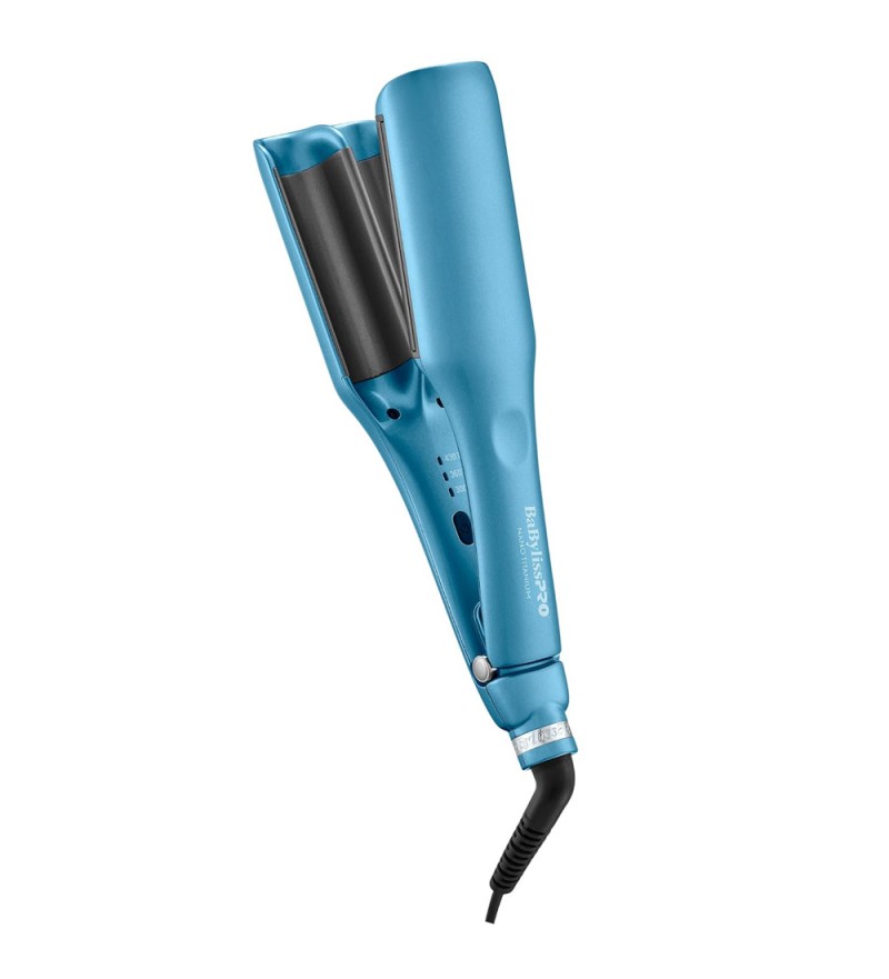 Ondulador Babylisspro Nano Titanium Waver Compact BNTMDWUC Bivolt - Blue