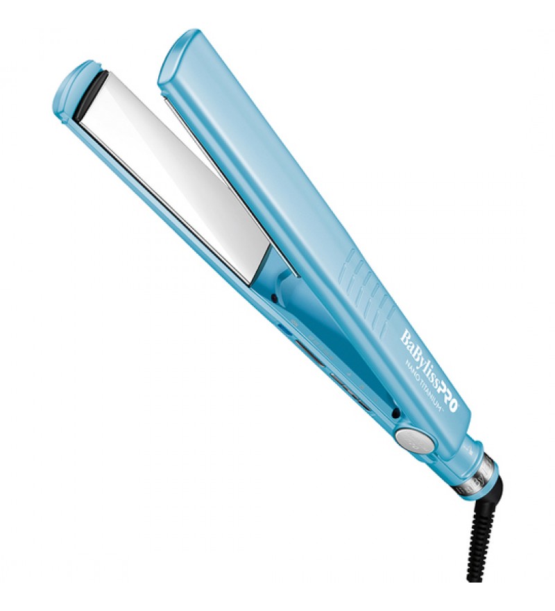 Plancha Alisadora BaBylissPRO Nano Titanium Dual Ionic BNT9125TUZ Hasta 450°F/230Cº Bivolt