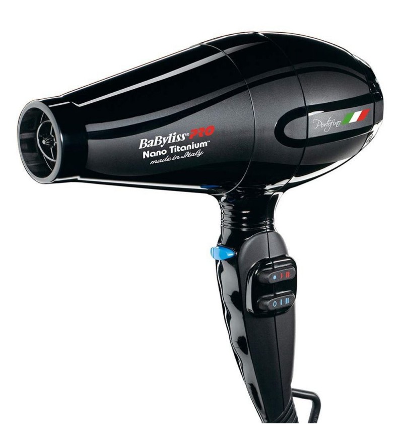 Secador BabylissPro Nano Titanium Portofino BNT6610NUZ 220-50/60 - Black