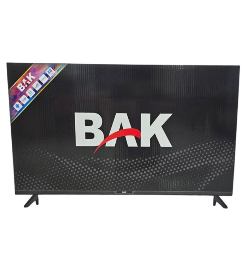 Smart TV LED de 43" BAK BK-43S FHD HDMI/Android - Negro