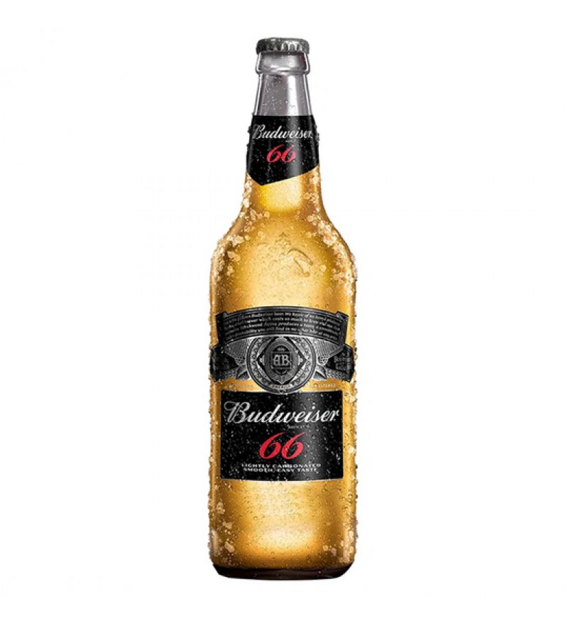 Cerveza Budweiser 66 Botella - 710mL