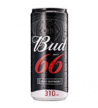 Cerveza Budweiser 66 Lata - 310mL