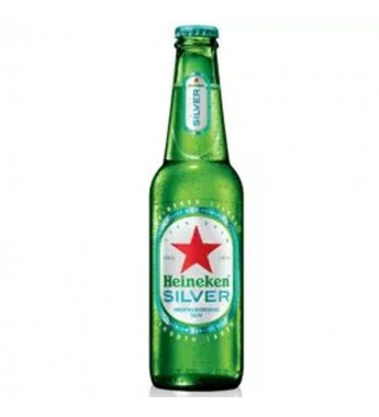 Cerveza Heineken Silver Botella - 330mL