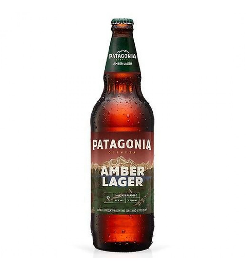Cerveza Patagonia Amber Lager Botella - 730mL