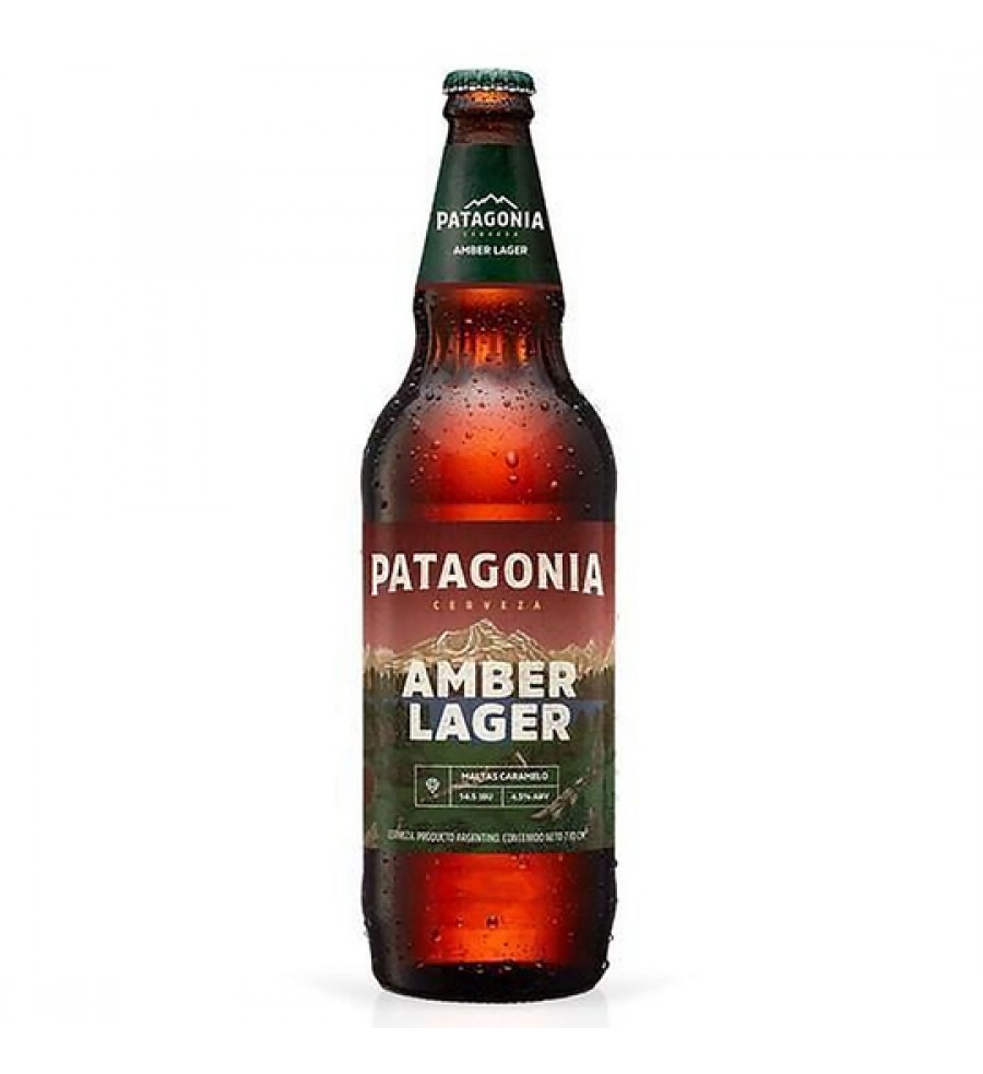 Cerveza Patagonia Amber Lager Botella - 730mL