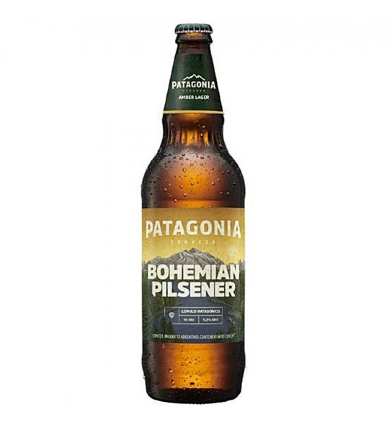 Cerveza Patagonia Bohemian Pilsener Botella - 730mL
