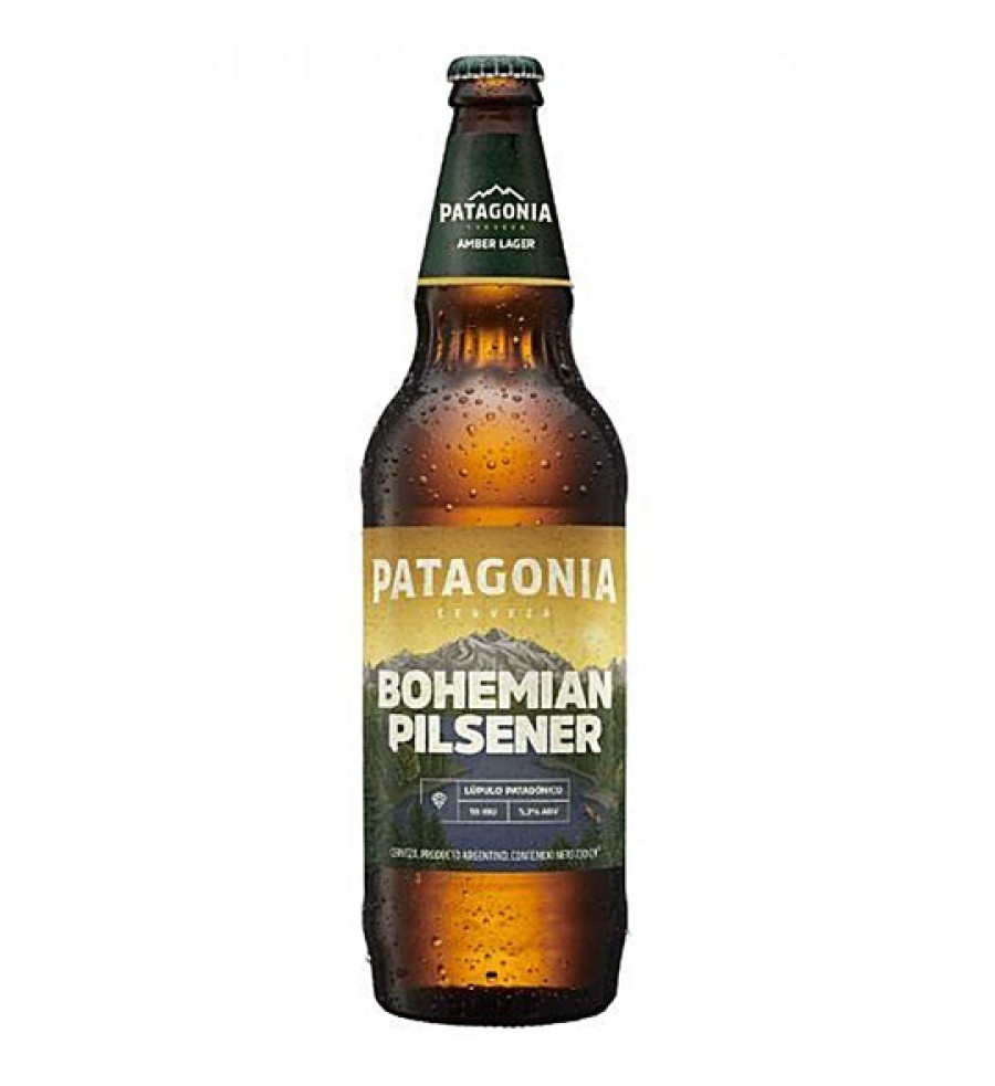 Cerveza Patagonia Bohemian Pilsener Botella - 730mL