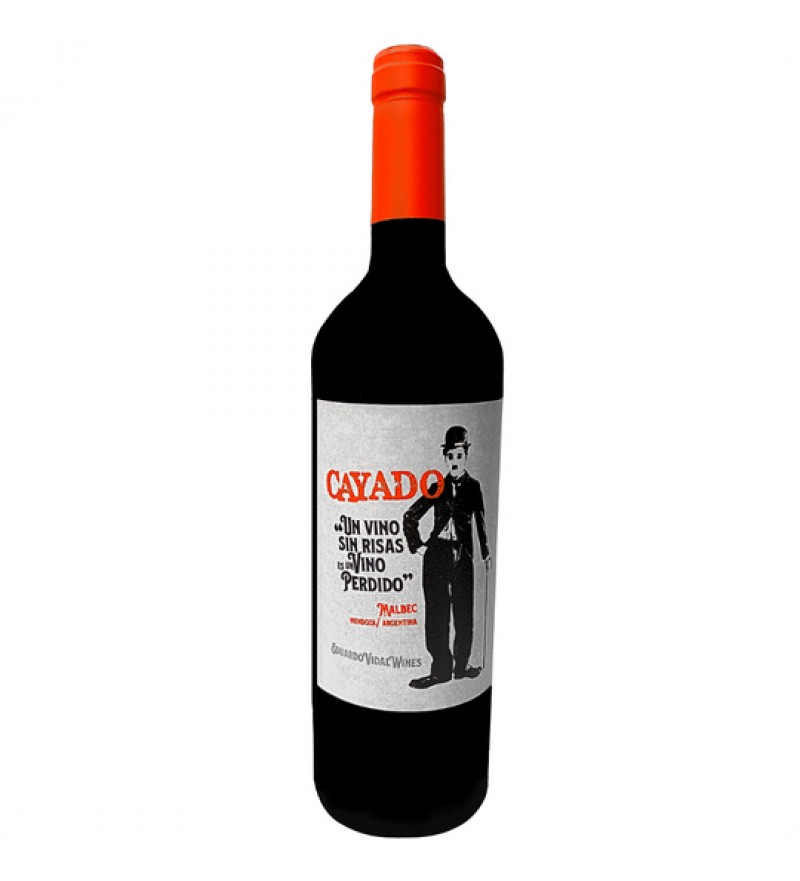 Vino Cayado Malbec 2021 - 750mL 