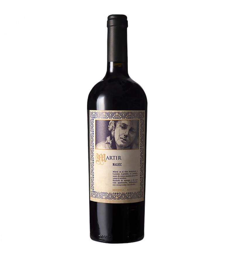 Vino Lorenzo de Agrelo Martir Malbec 2018 - 750mL