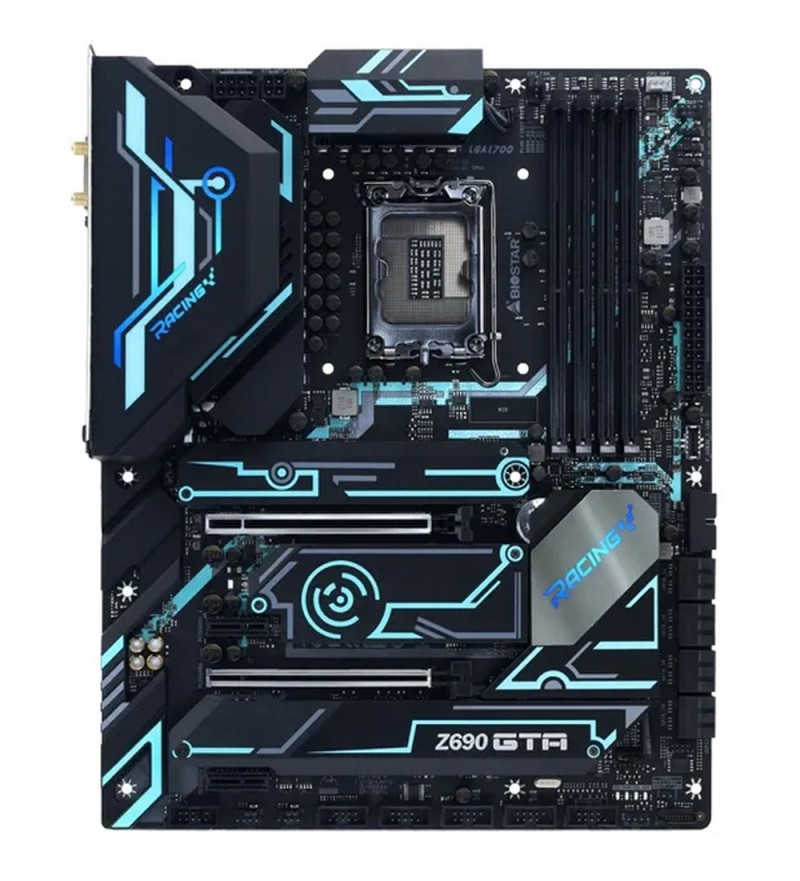 Placa Madre Biostar Racing Z690GTA LGA 1200/DVI/EATX/DDR4