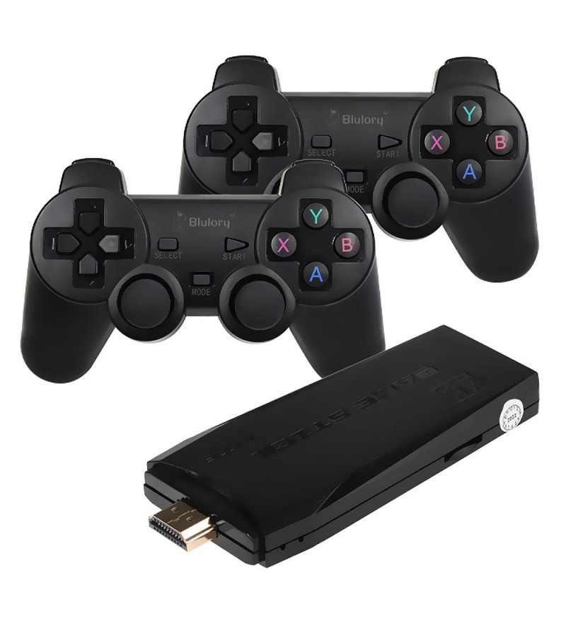 Consola Blulory Game Stick M8 Lite 64GB 2 Controles - Black