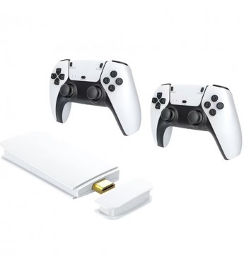 Consola Blulory Game Stick M15 64GB 2 Controles - White