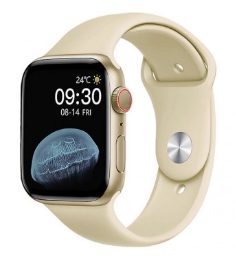 Smartwatch Blulory L9 Mini de 41mm con Bluetooth - Gold