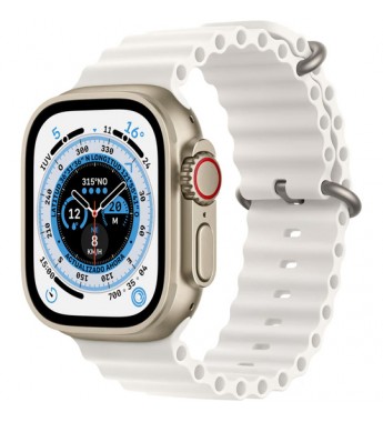 Smartwatch Blulory Glifo 8 Ultra de 49mm con Bluetooth - White