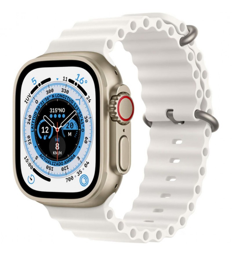 Smartwatch Blulory Glifo 8 Ultra de 49mm con Bluetooth - White