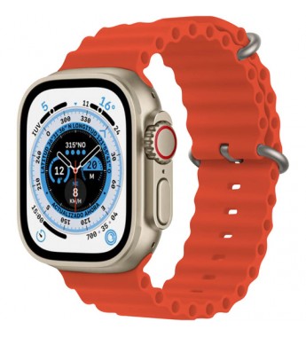 Smartwatch Blulory Glifo 8 Ultra de 49mm con Bluetooth - Orange