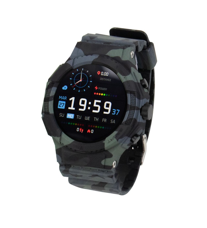 Smartwatch Blulory SV con GPS/Bluetooth/IP68 - Camuflado
