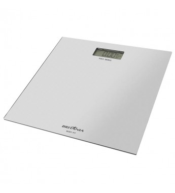 Balanza de Peso Corporal Britania BBL05TQ hasta 180kg/4 Sensores/Pila - Gris