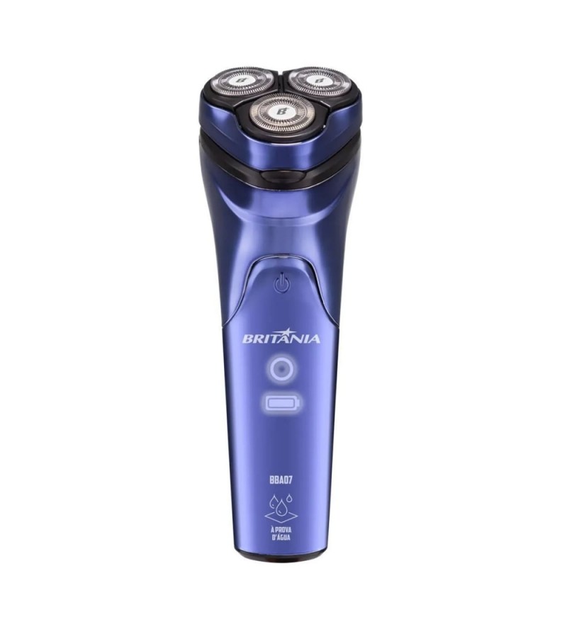 Barbeador Britania BBA07 Bivolt - Azul