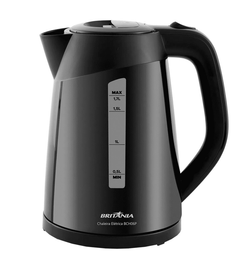 Jarra Eléctrica Britania BCH06P 1.7L/220V - Negro