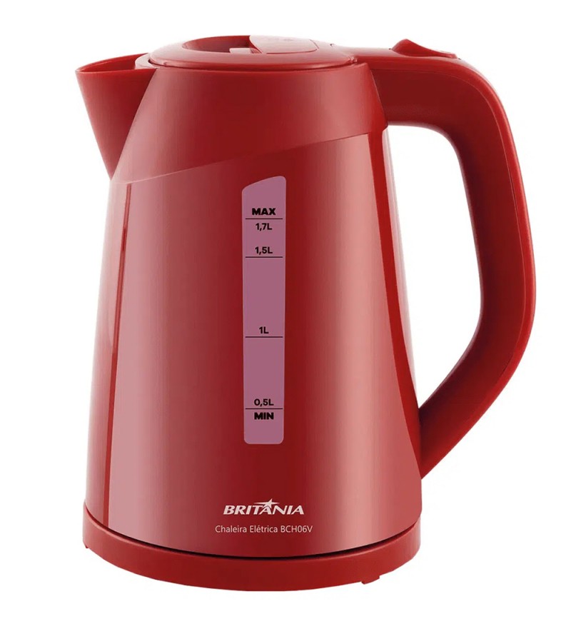 Jarra Eléctrica Britania BCH06V 1.7L/1200W/220V - Rojo