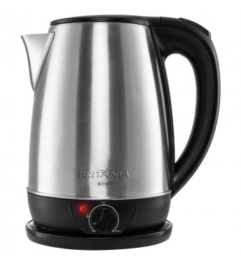 Jarra Eléctrica Britania BCH07I Inox 1.8L/1500W/220V - Plata/Negro