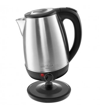 Jarra Eléctrica Britania BCH07I Inox 1.8L/1500W/220V - Plata/Negro