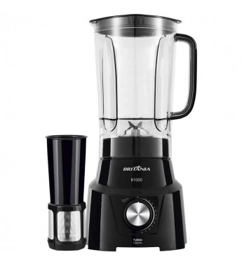 Licuadora Britania B1000 12 Niveles 1200W/3L/110V - Black
