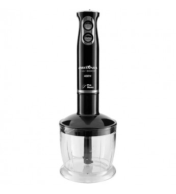 Mixer Britania BMX400P 3 en 1 con 400W/1.05L/220V - Negro