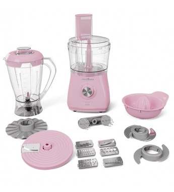 Multiprocesador Britania BMP1100RS 12 en 1 de 1000W/1.25L/220V - Rosa