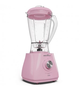 Multiprocesador Britania BMP1100RS 12 en 1 de 1000W/1.25L/220V - Rosa