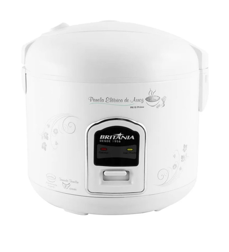 Olla Arrocera Britania PA10 700W 220V/60HZ- Blanco 