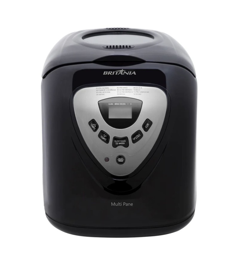 Panadera Britania Multipane PR 220V- Negro 