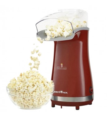Pipoquera Eléctrica Britania BPIO1VI Poplite Inox 1800W/220V/50/60HZ - Red