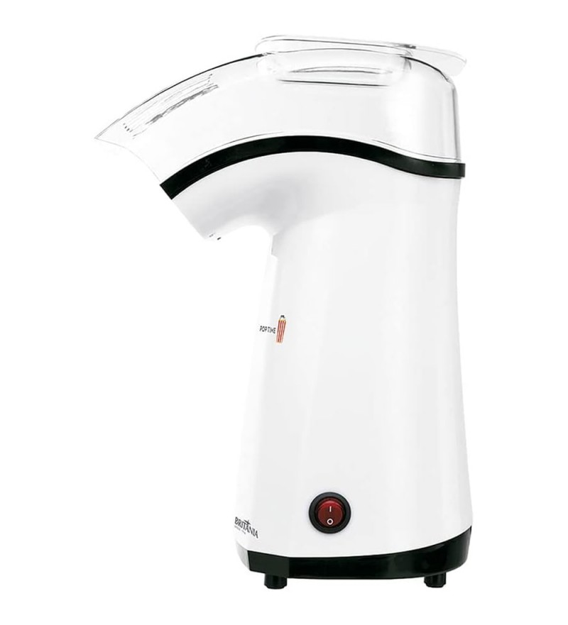 Pipoquera Eléctrica Britania Pop Time de 1200W/220V - Blanco