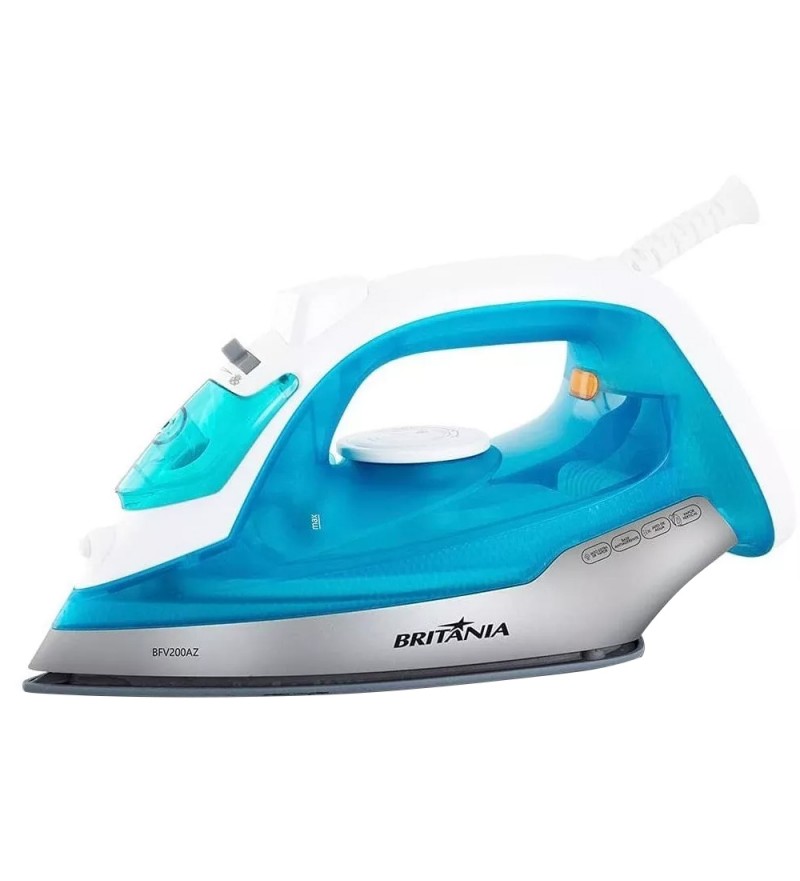 Plancha a Vapor Britania BFV200AZ con 1460W/245mL/220V - Azul/Blanco