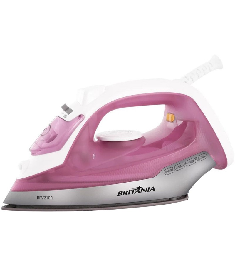 Plancha a Vapor Britania BFV210R con 1460W/245mL/220V - Rosa