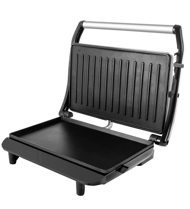 Sandwichera Grill Britania BGR271 Press 850W/110V - Negro/Silver