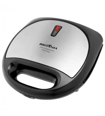 Mixtera Grill Britania Crome Inox con 750W/220V - Negro