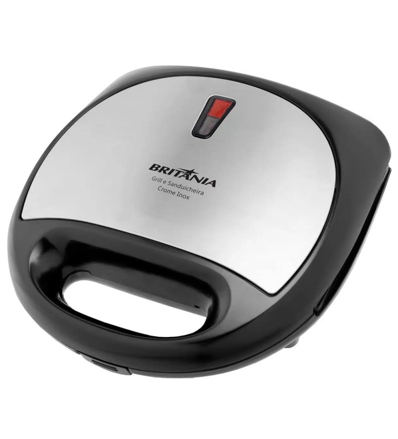 Mixtera Grill Britania Crome Inox con 750W/220V - Negro