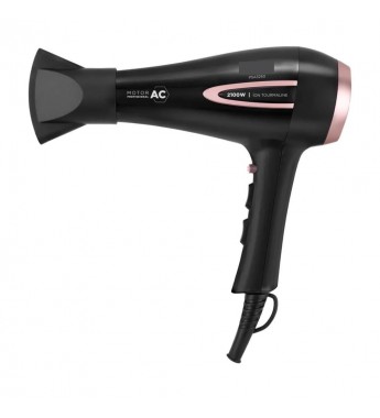Secador de Cabello Britania PSA3250 3Tem/2Vel/2100w 220V/50-60HZ- Negro/Rosa 