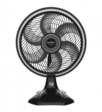 Ventilador de Mesa Britania BVT400 3VEL/6Helices/220V - Negro