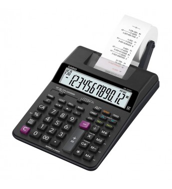 Calculadora Casio HR-100C con Bobina - Negro
