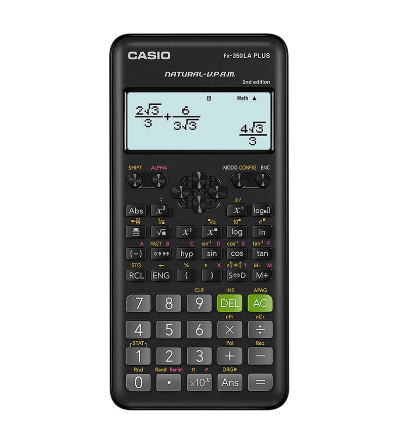 Calculadora Casio FX-350LA Plus 2nd edition - Negro