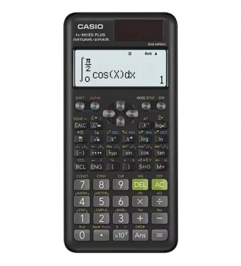  Calculadora Científica Casio FX-991ES Plus 2nd Edition - Negro