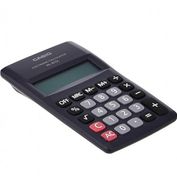 Calculadora Casio HL-815L-BK de 8 Dígitos - Negro 