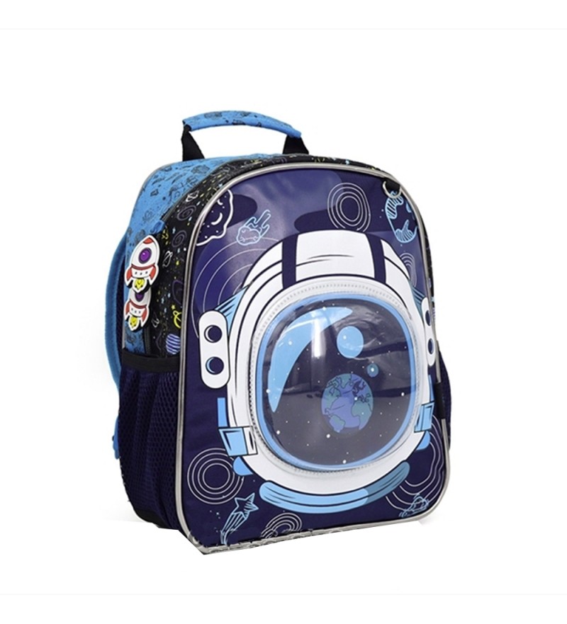 Mochila Chenson CP55225 Space - Azul/Negro