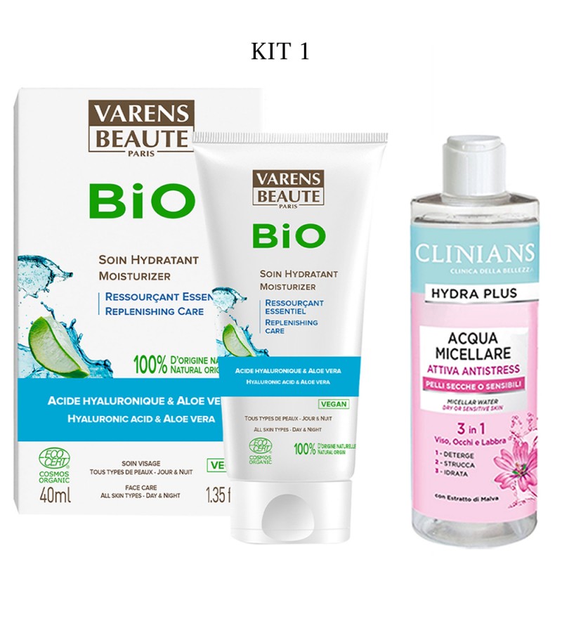 Kit Facial Varens con Crema Facial Beaute/Agua Micelar Clinians - (2 Piezas)