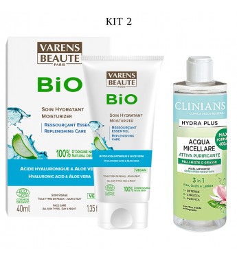 Kit Facial Varens con Crema Facial Beaute/Agua Micelar Clinians - (2 Piezas)